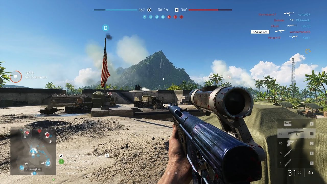 Battlefield 5: Conquest Gameplay (No Commentary)