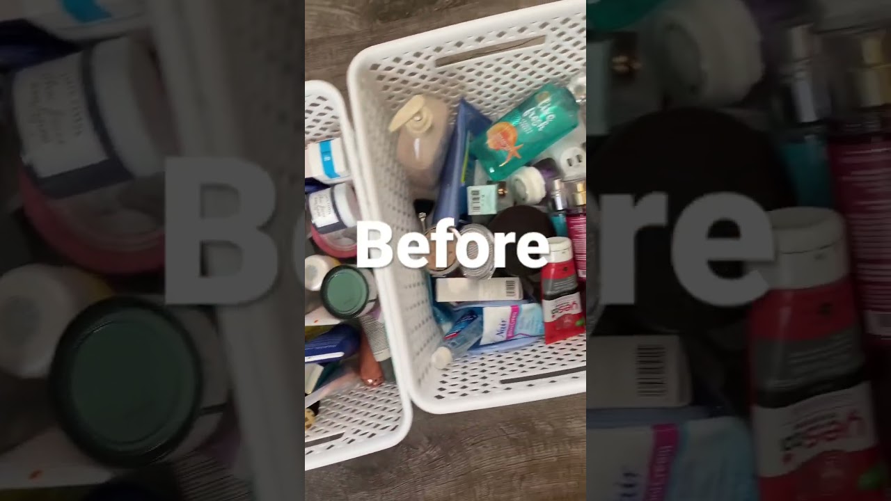 Skincare Declutter | Minimalist Declutter #minimalism #skincareproducts