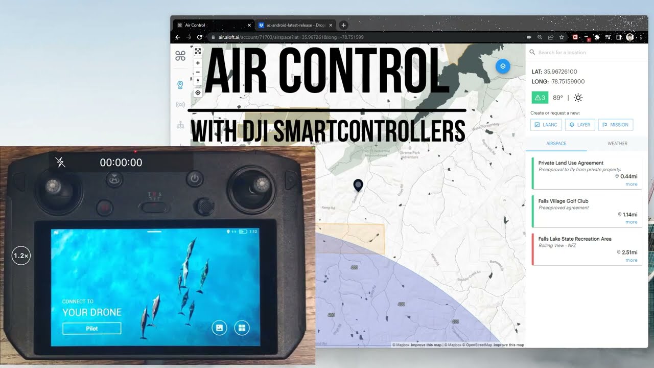 Using Aloft Air Control with DJI SmartControllers