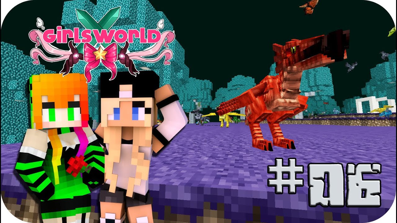 El Mundo de los Dragones con Nia! - Girl's World Ep 06 Minecraft