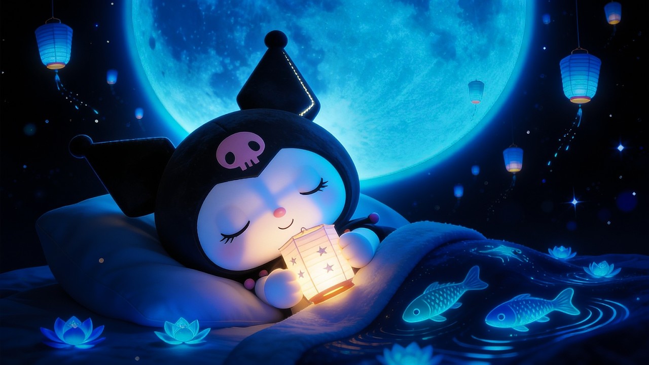 Sleep Fast Tonight 🌙 Kuromi Deep Sleep Music to Calm the Mind & Reduce Anxiety