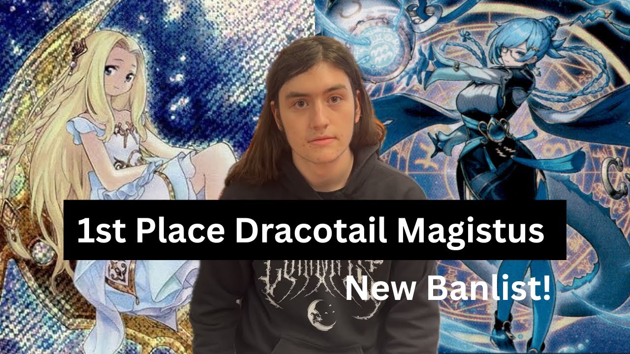 1-е место, профиль колоды Dracotail Magistus, Wakefield Yu-Gi-Oh!, региональный чемпионат WCQ 2025