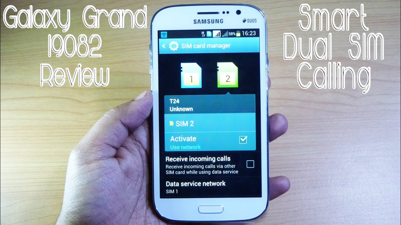 Samsung Galaxy Grand Duos I9082 Dual SIM Calling & 'SMART DUAL SIM' func. - Gadgets Portal SPECIAL