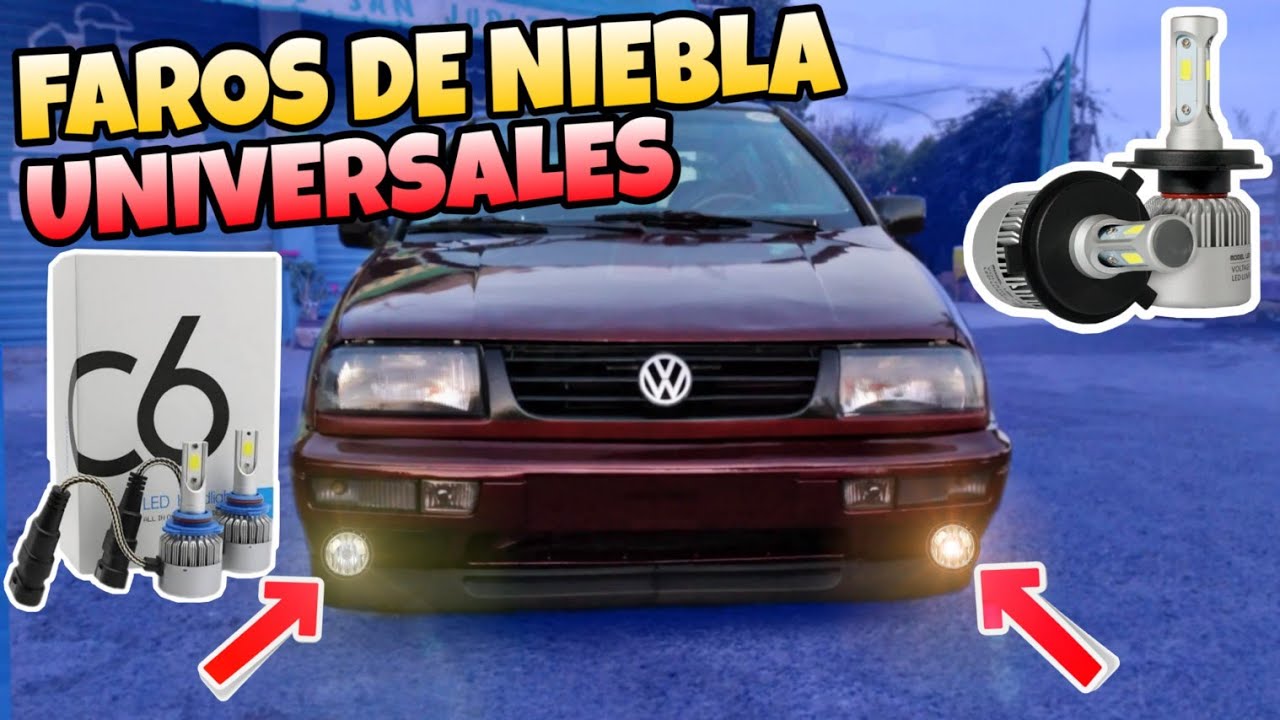 COMO INSTALAR FAROS DE NIEBLA CON RELEVADOR / FAROS LED CON RELAY  |MANIMIX VLOGS JETTA MK3