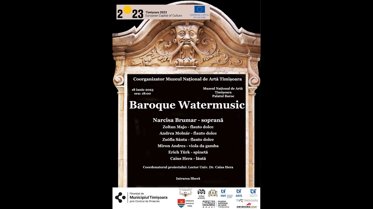 Baroque Watermusic - 18 iunie 2023
