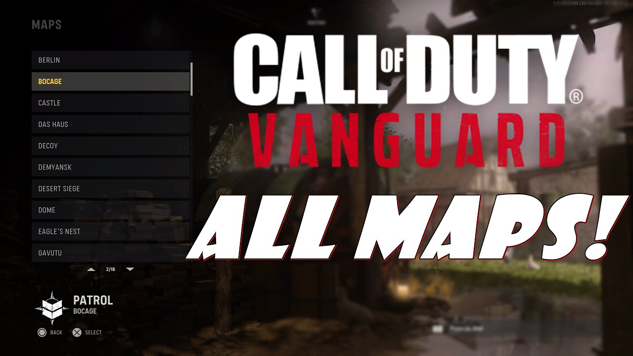 EVERY CALL OF DUTY: VANGUARD MULTIPLAYER MAP (Review)