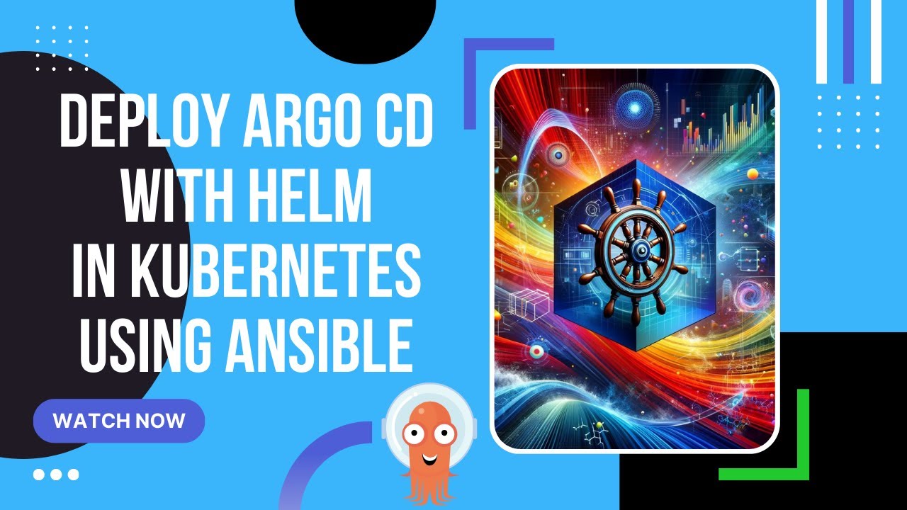 Deploy Argo CD with Helm  in Kubernetes using Ansible