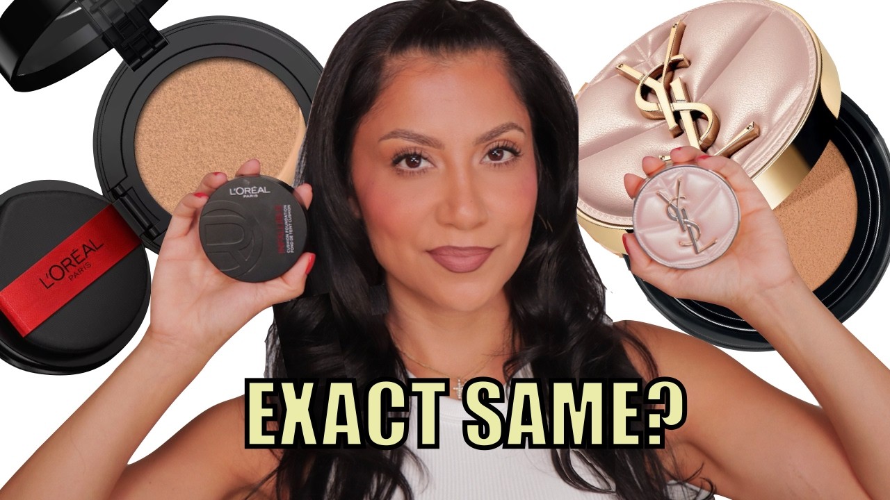 Is L'Oreal an EXACT Dupe for the NEW YSL Skin Affair Cushion?