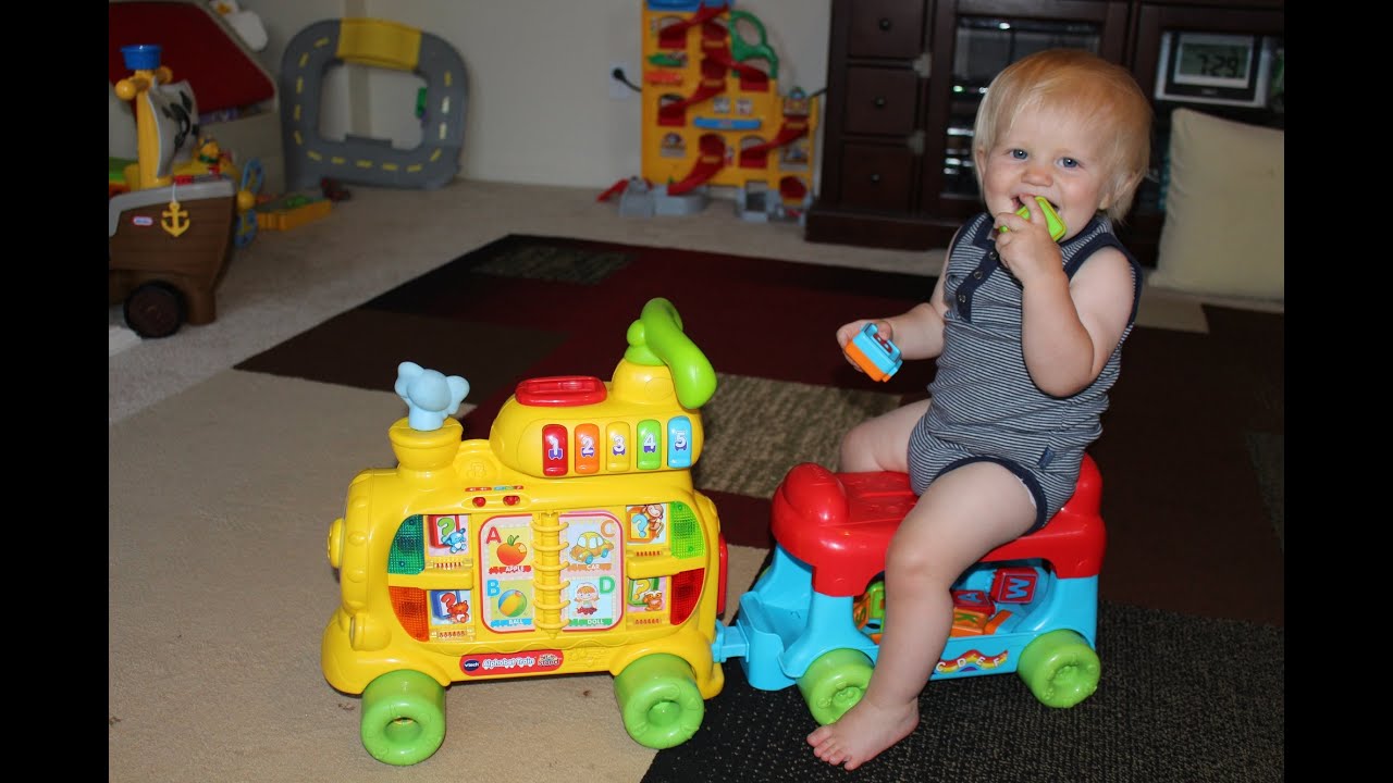 VTech Sit-to-Stand Alphabet Train Playtime Review