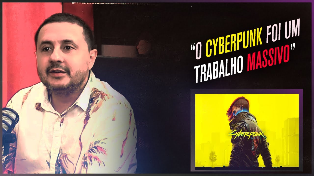 GUSTAVO NADER conta como foi a direção de DUBLAGEM de CYBERPUNK e OVERWATCH