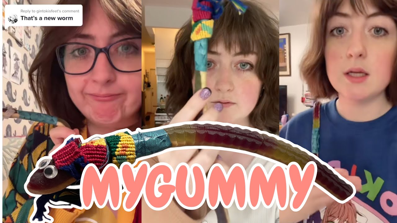 MYGUMMY: The Immortal Gummy Worm (thefinaleliza TikTok Compilation)