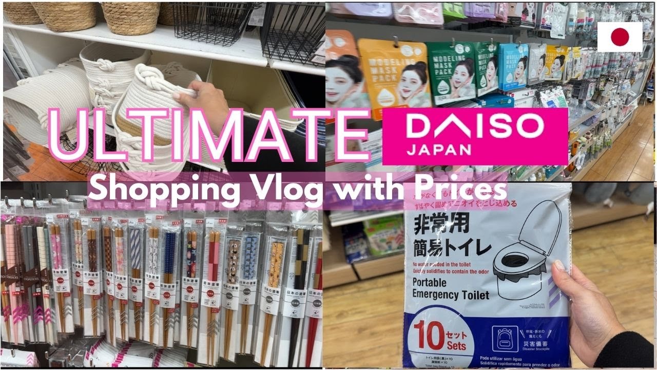 ULTIMATE Daiso Japan Store Tour - Osaka, Japan + Prices | Japan Dollar Store | RELAXING ASMR