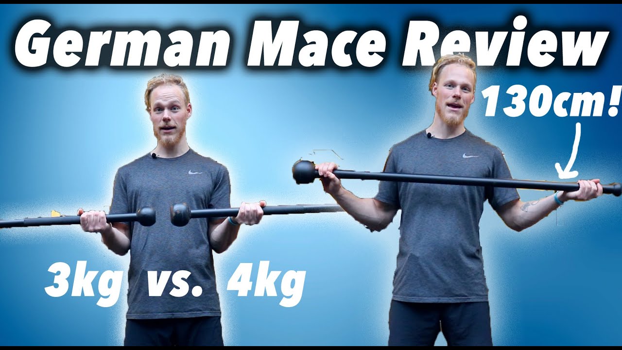 German Strengthshop Mace Review | 3kg Mace and 6kg/130cm Competition Mace