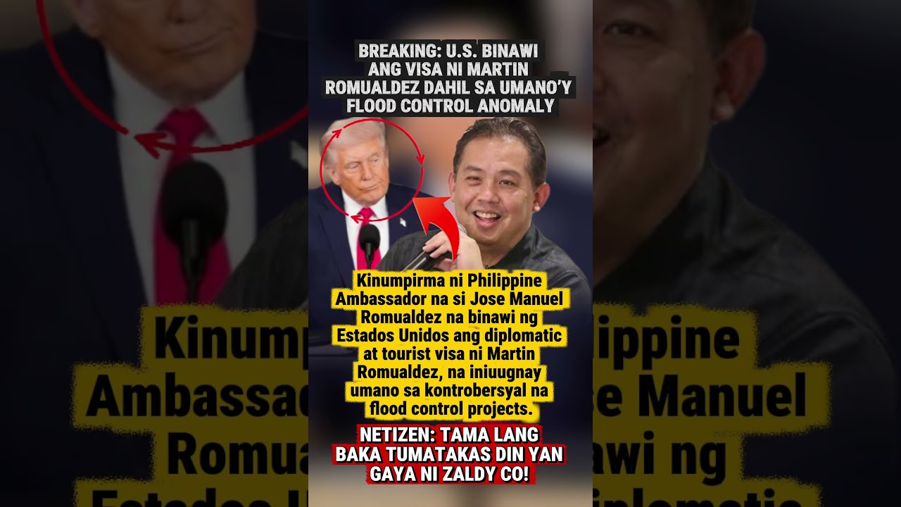 U.S. binawi ang visa ni Martin Romualdez