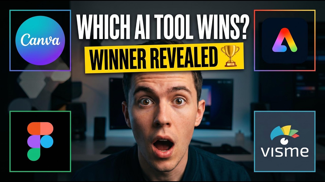 Is Canva Still King? Testing 4 AI Design Tools Head-to-Head