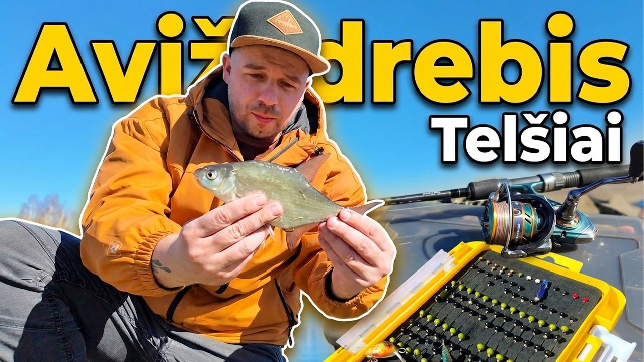Naujo sezono startas Tel&scaron;iuose. Avižadrebio žūklė prasideda!