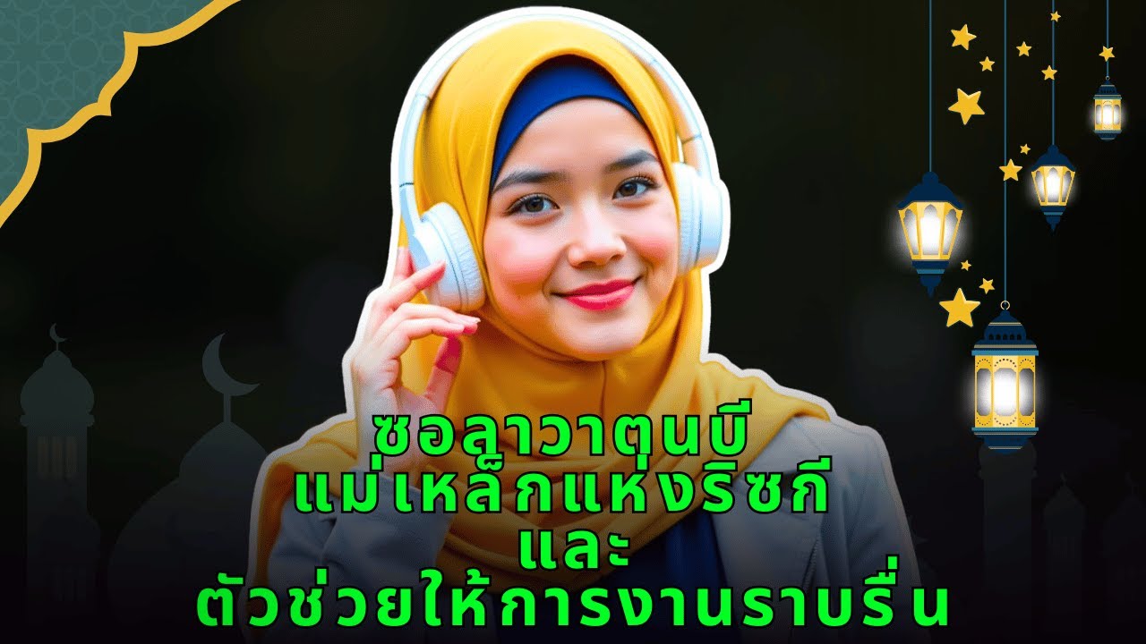 ซอลาวาตนบี เมาลิด เสียงเพราะที่สุด | Sholawat Maulid Indah & Menenangkanใจ