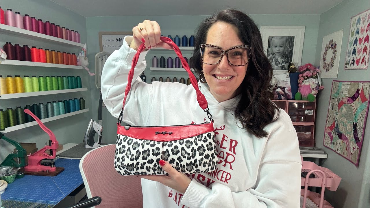 10th Day of Christmas:  The Ellana Bag by Petal Sewing Patterns