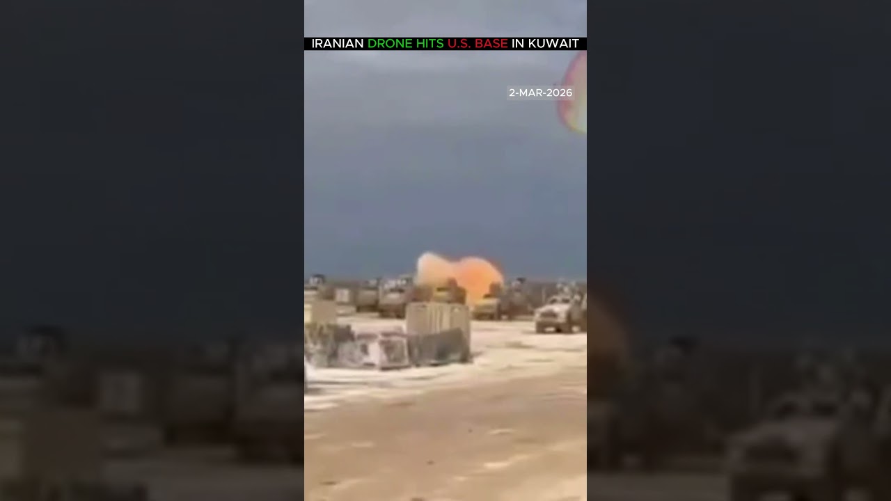 Drone Breach! U.S. Base in Kuwait Explodes After Iranian Strike 💥