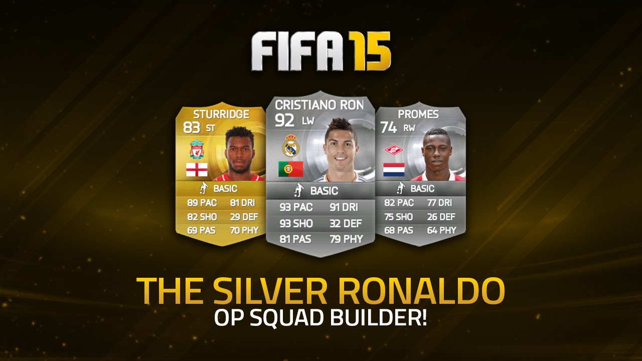 THE SILVER RONALDO! w/ SQUAD BUILDER! | FIFA 15 Ultimate Team