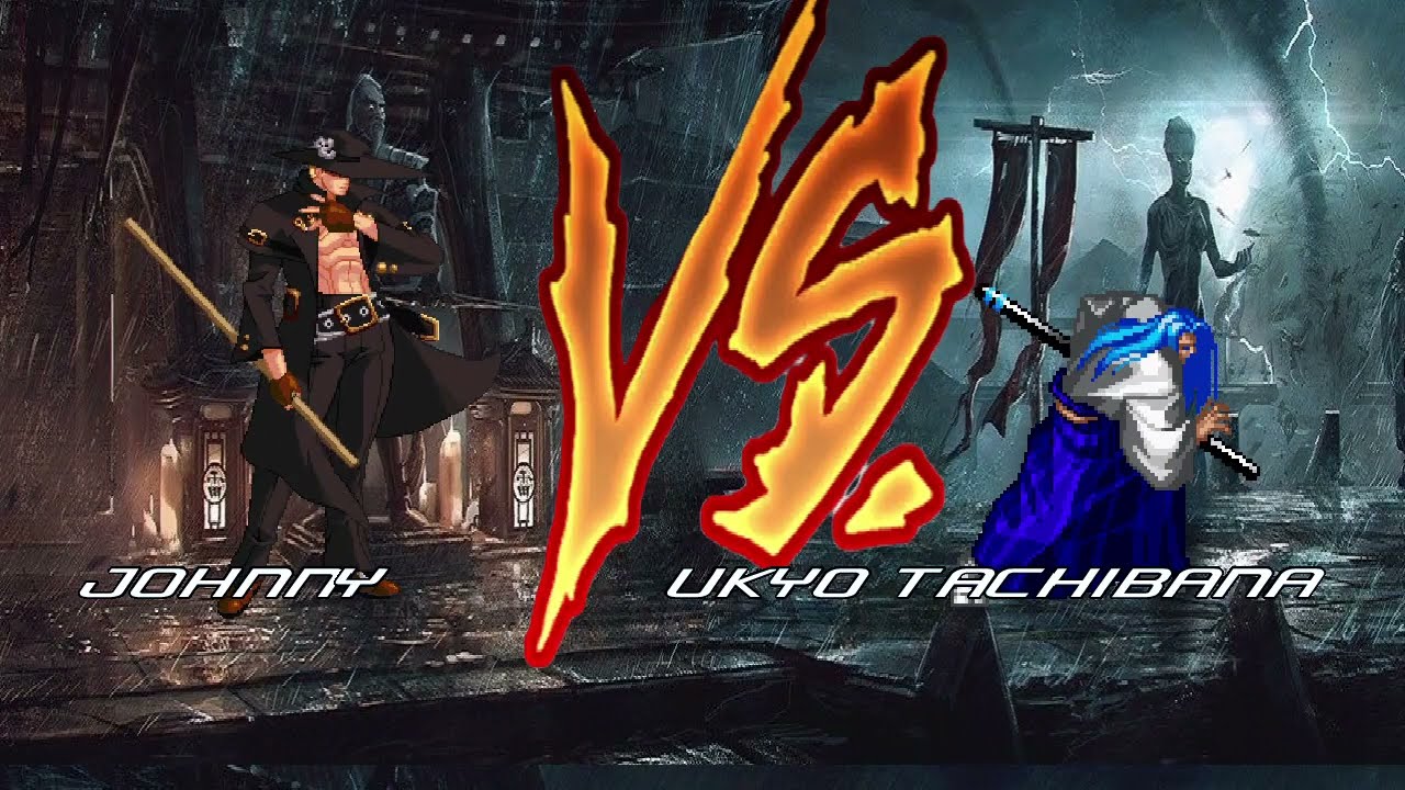 Johnny vs Ukyo ( Gulity Gear vs Sam Sho) - MUGEN