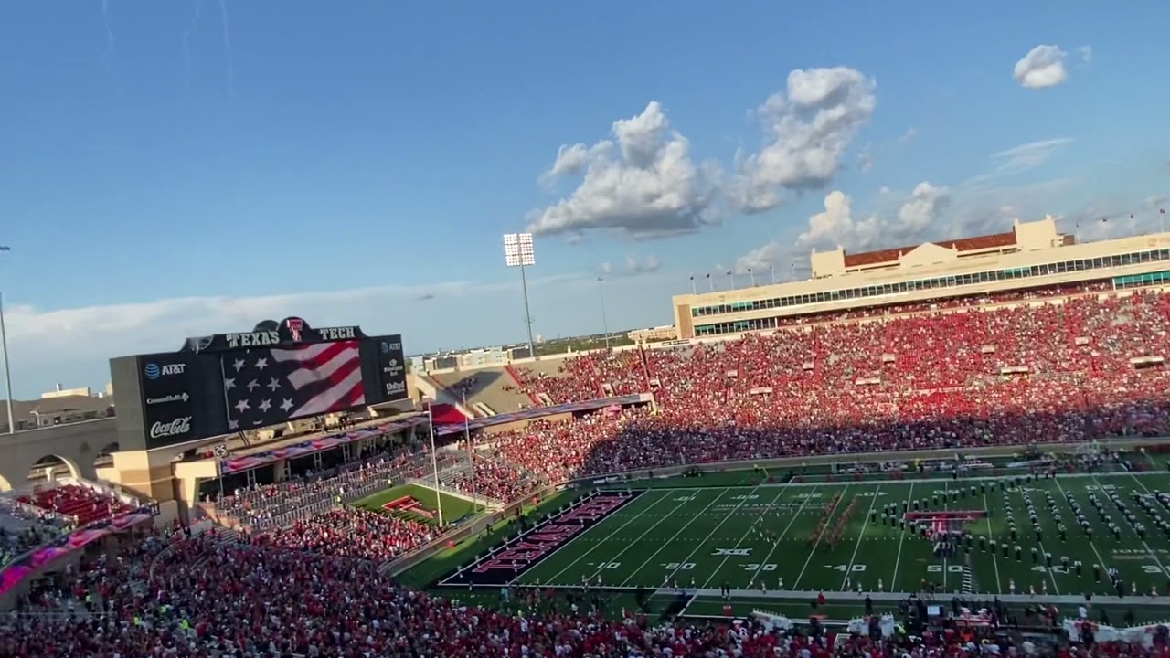 Goin’ Band From Raiderland: Texas Tech vs Murray St., 9/3/22 - Pregame