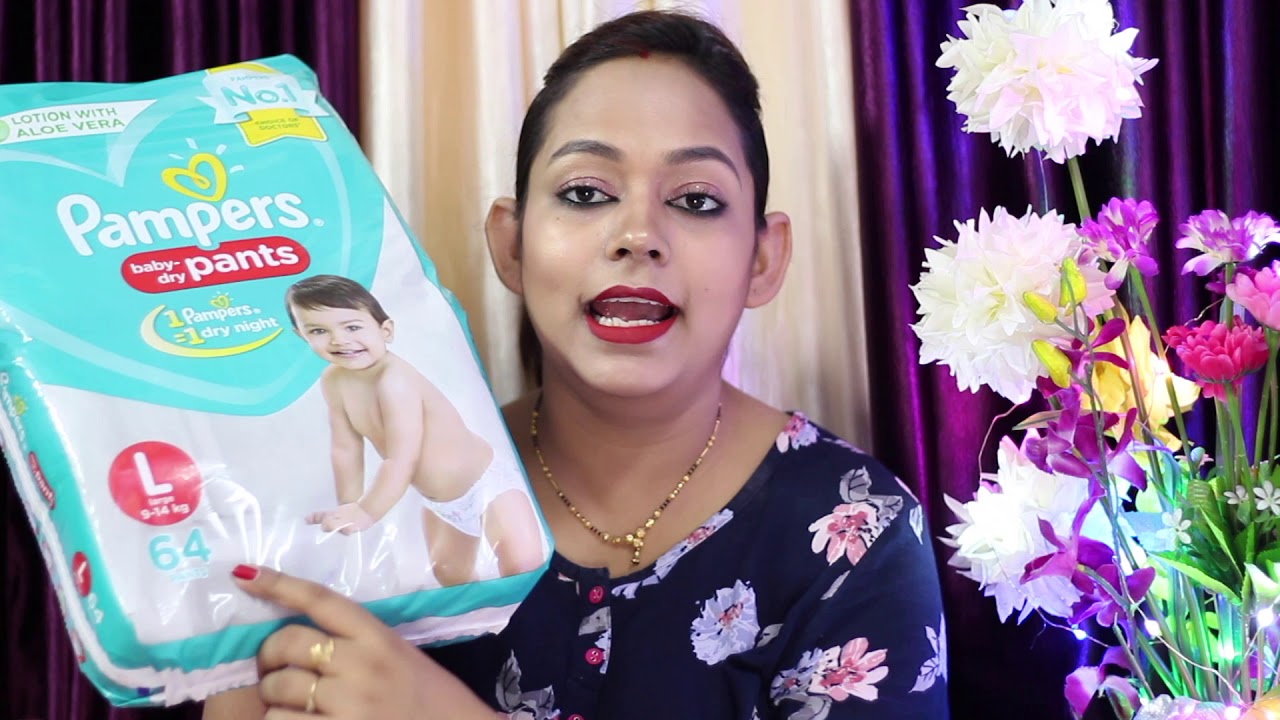 Pampers New Diapers Pants Review In Hindi || Best Daipers Pants Ever