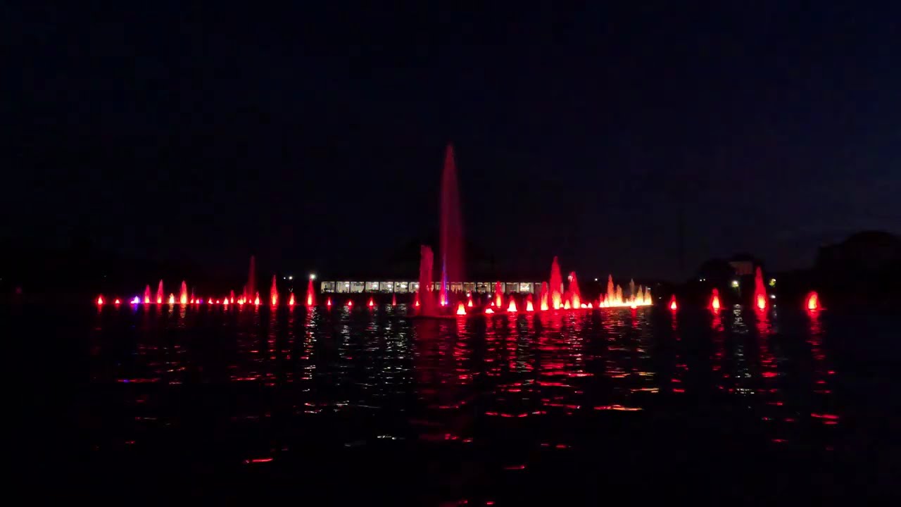 The Wrocław Multimedia Fountain, Poland (Fontanna multimedialna - Wrocław, Polska)