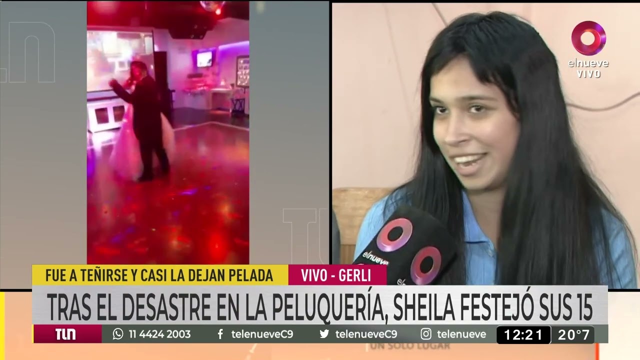 La dejaron pelada en la peluquería antes de su fiesta de 15 años y finalmente cumplió su sueño