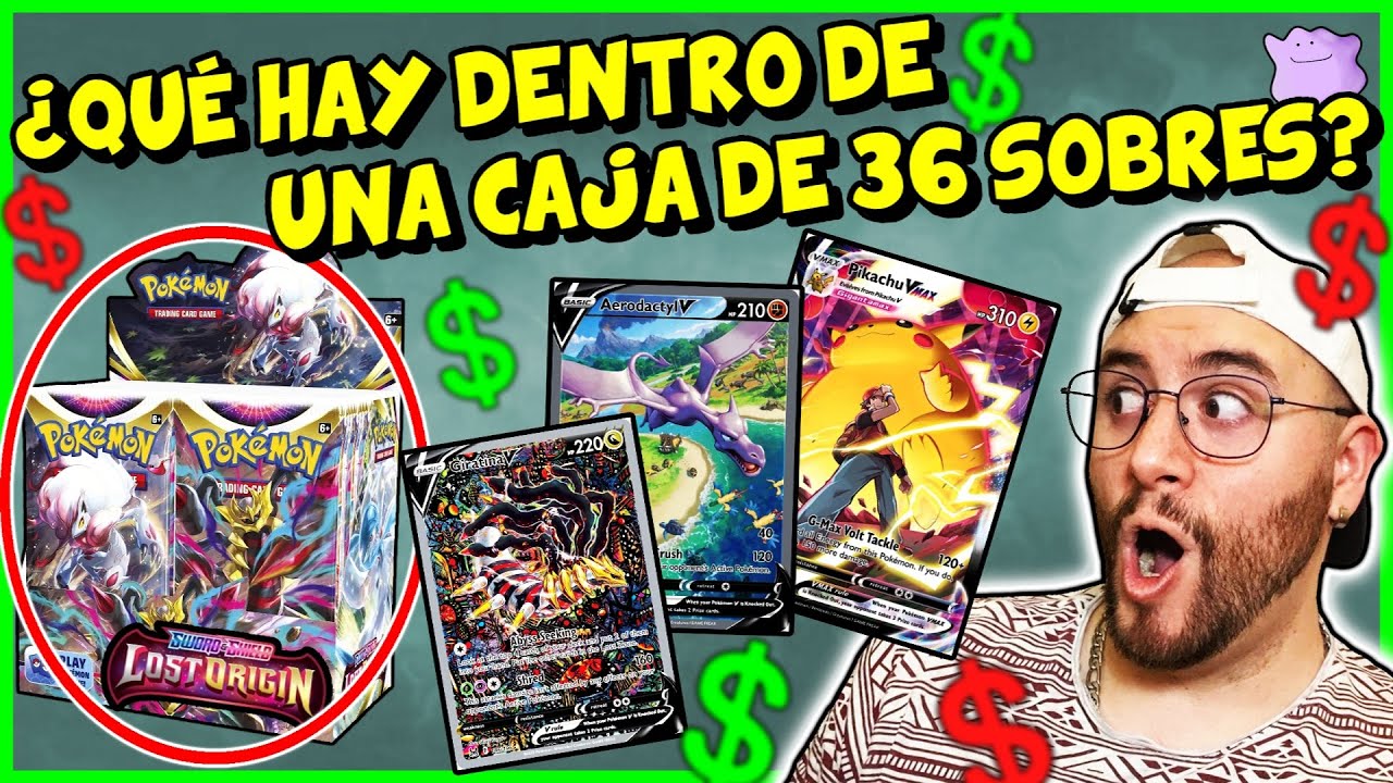 🧐¿Merece La Pena ABRIR una caja Pokémon de 36 sobres?👉¿Qué hay dentro? Cartas Pokémon TCG | Amosok