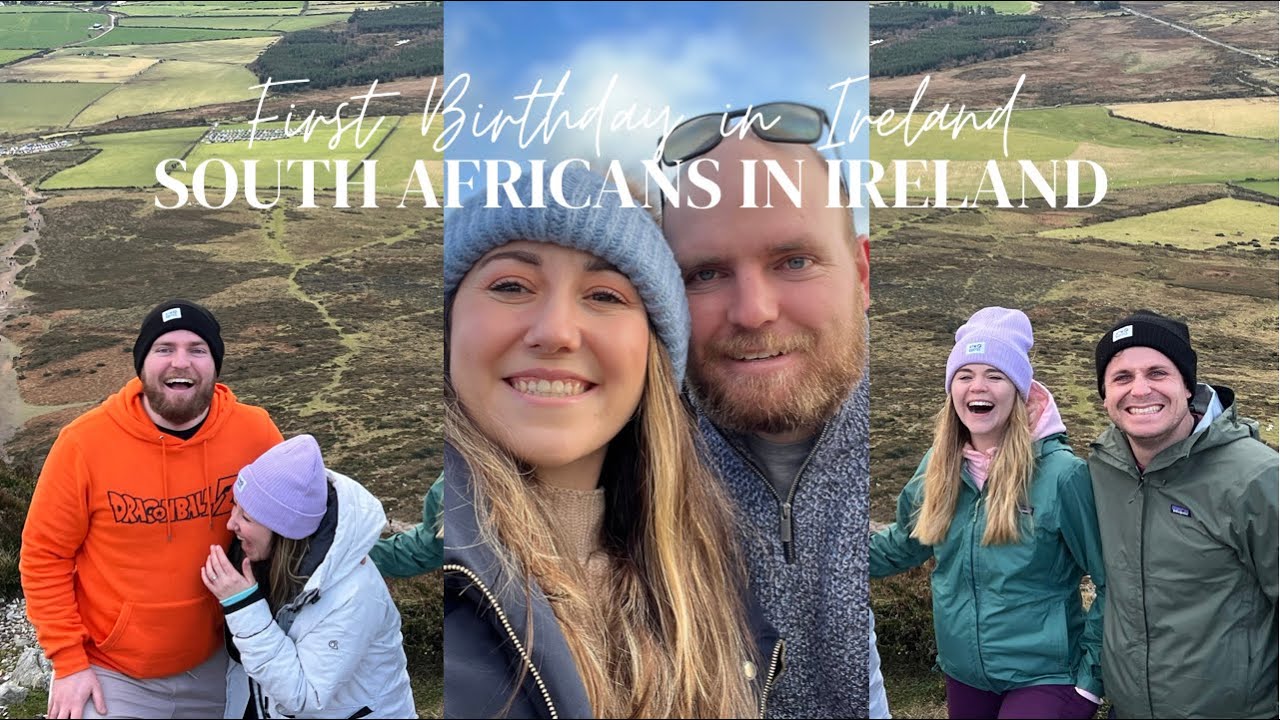 South Africans in Ireland: First Birthday in Ireland, Hiking the Great Sugar Loaf