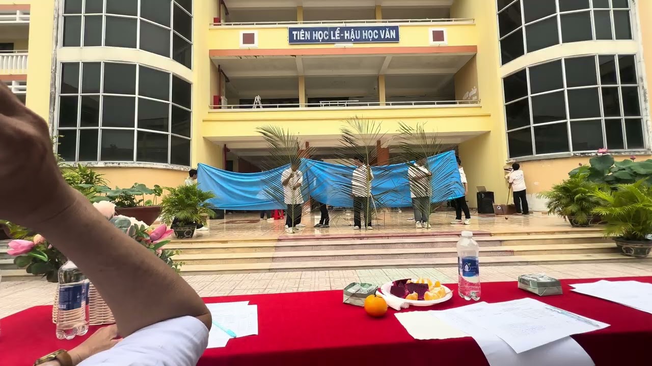 Tái hiện khung cảnh Chợ nổi Cái Bè - Lễ hội văn hoá - du lịch Làng cổ Đông Hoà Hiệp | Lớp 12A8