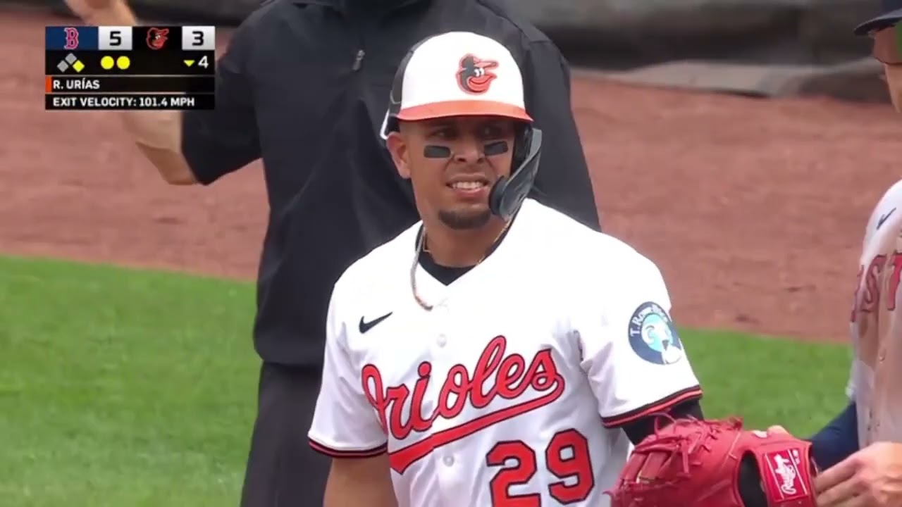 RAM&Oacute;N UR&Iacute;AS, ORIOLES VS RED SOX 03 ABRIL 2025
