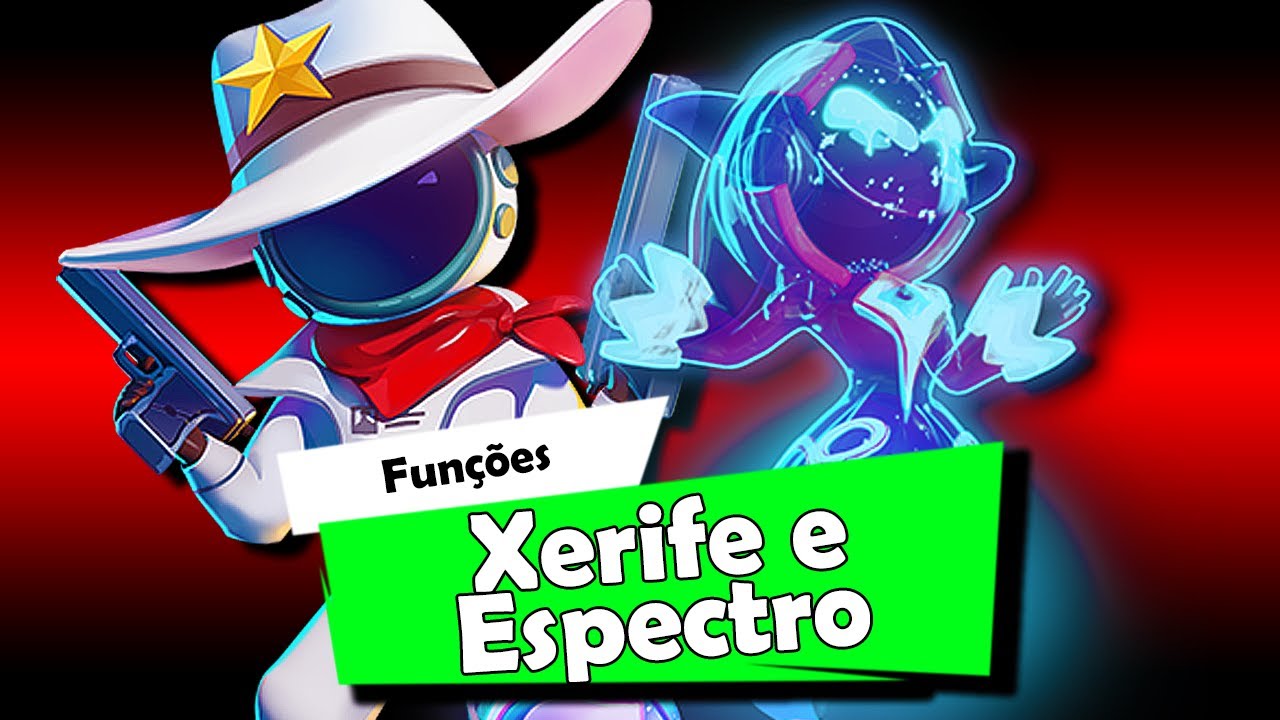 Joguei de XERIFE e ESPECTRO no SUPER SUS