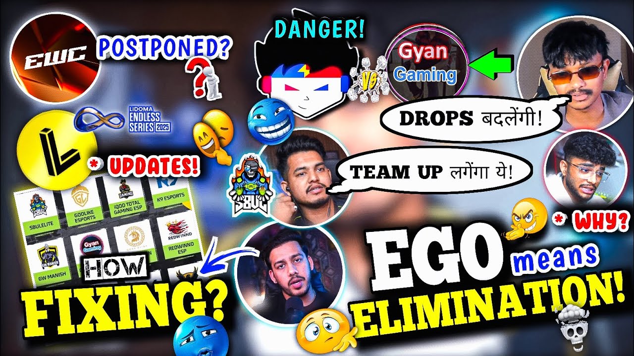 🚨 If EGO Clash, BIG Names OUT! 😈🔔 | POSITION Fixing in GRP A 🤫 | Why JAY YT Out From FFMIC? 👀 | EWC