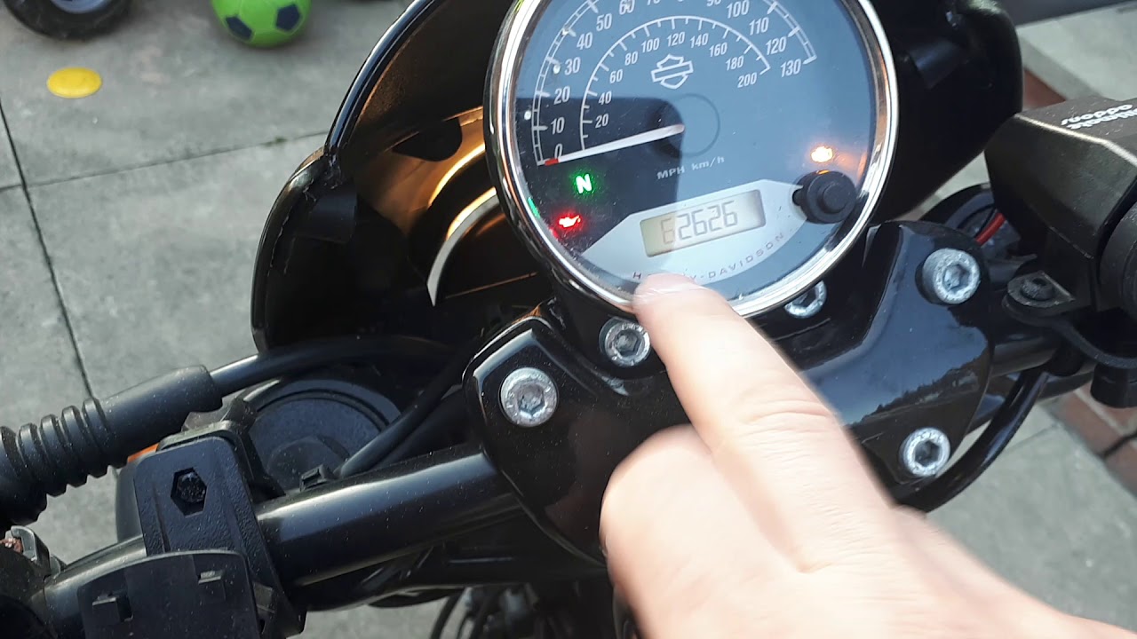 Как изменить или просмотреть PIN-код Harley Davidson XG 750 500 Street Rod