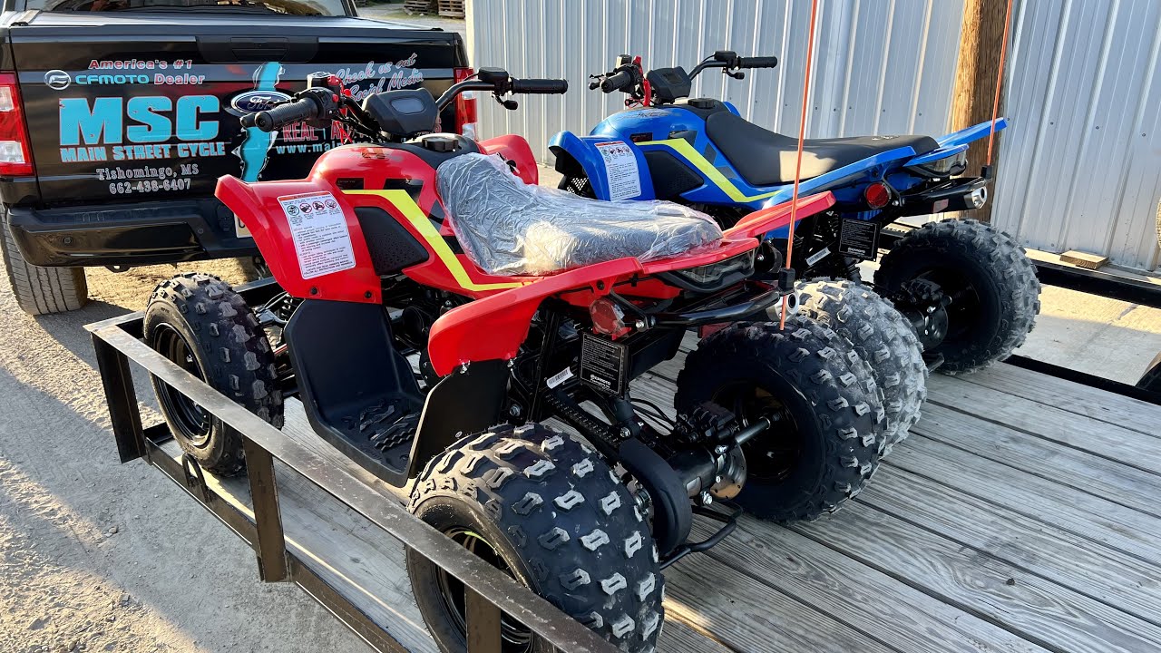 Turbo Mode! CFMOTO CFORCE 110 Speed Adjustment & CFMOTO Youth App