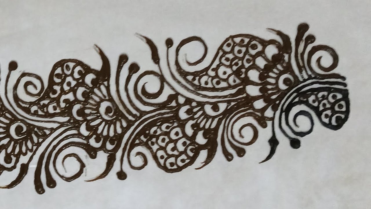 Mehandi basic design/ Mehandi basic design for beginners 
