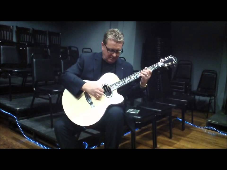 Martin Taylor playing Buscarino Rhapsody Acoustic Jazz Guitar