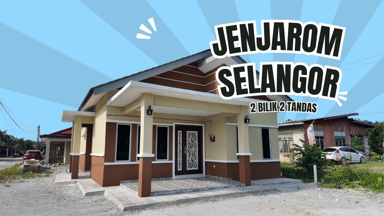 HOUSE TOUR : JENJAROM , SELANGOR | 2 BILIK 2 BILIK AIR