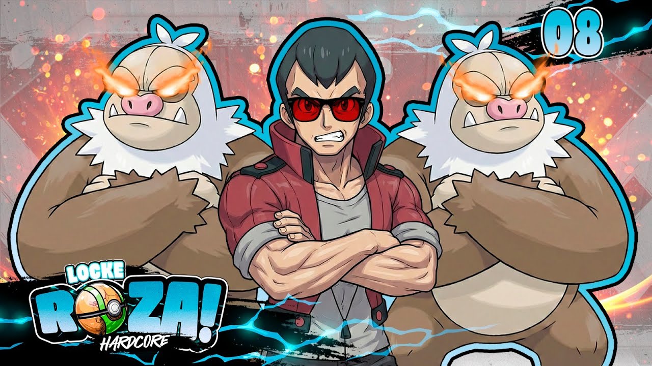 Este GIMNASIO es IMPOSIBLE 🥵 POK&Eacute;MON LOCKE ROZA #8