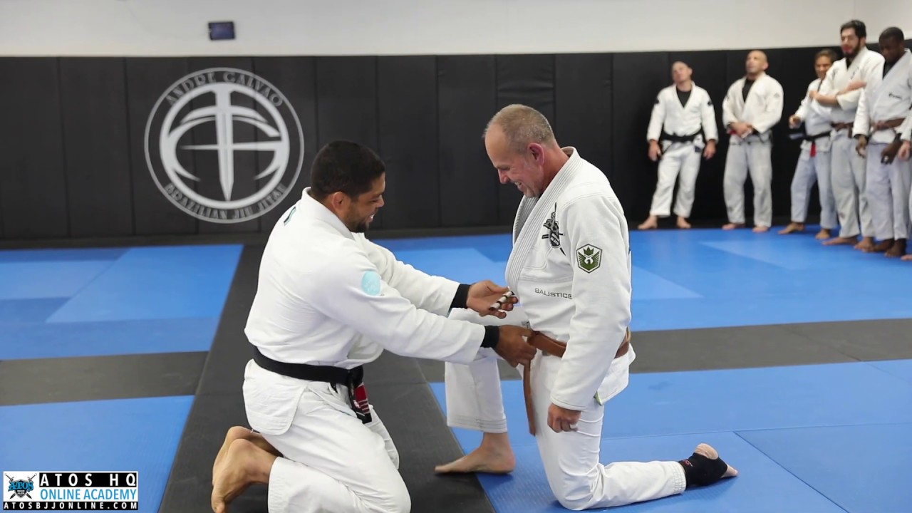Mike Anderson black belt Promotion by Prof Andre Galvao