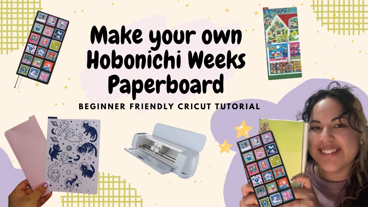 DIY Hobonichi Weeks Paperboard ✨ Cricut Tutorial