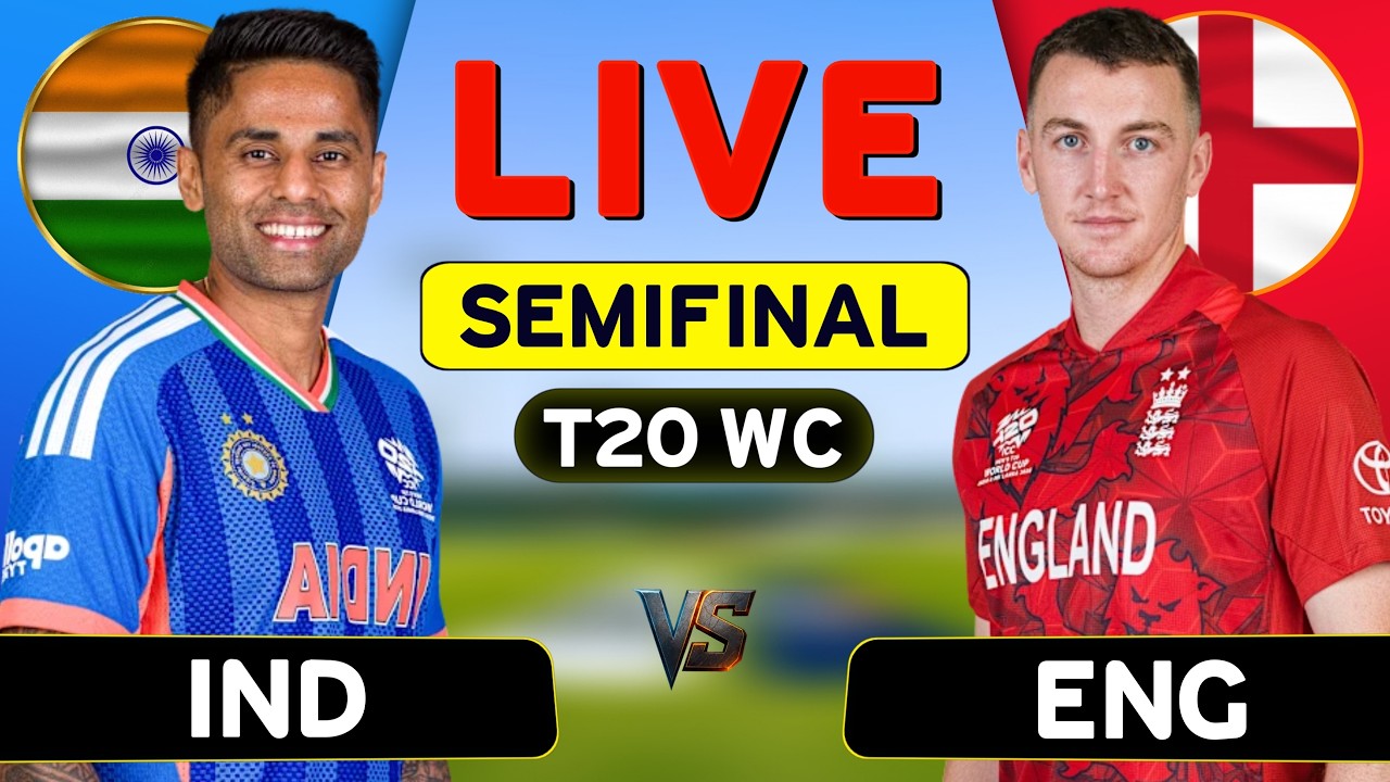🔴IND vs ENG WC Semi-Final Match Live Score Commentary | India Vs England Semi final Match Live