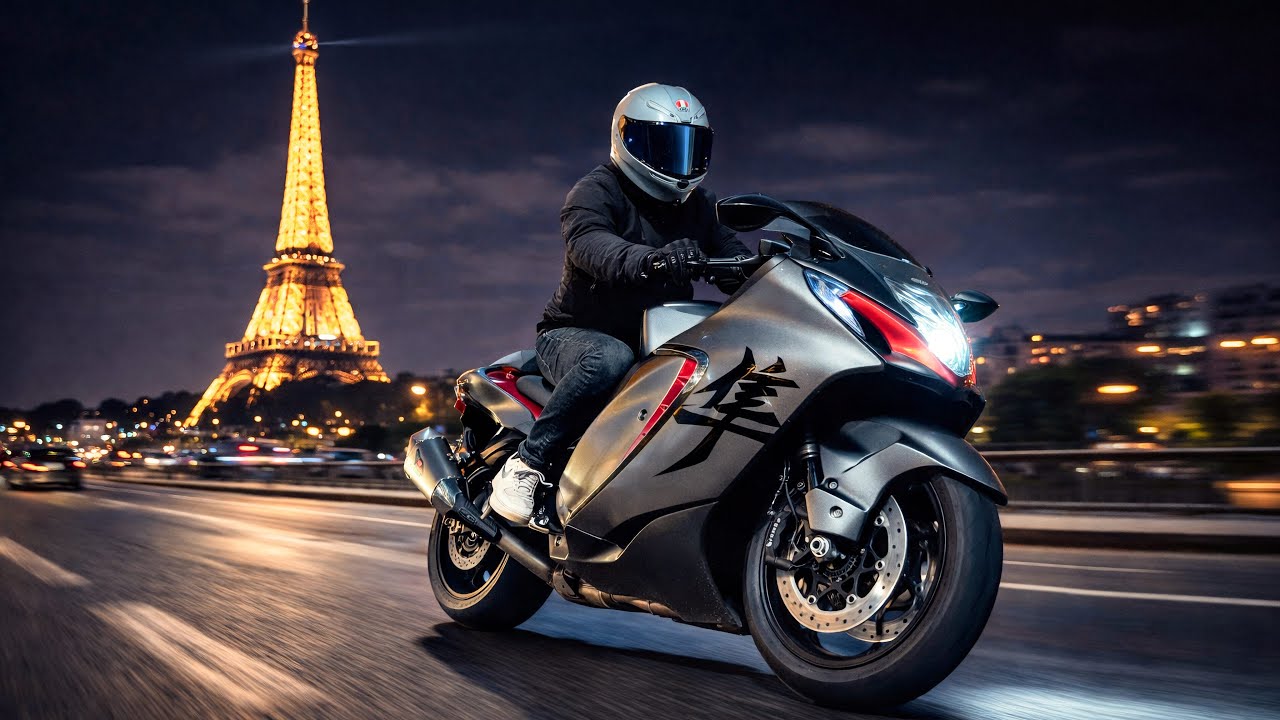 Traversée de Paris en Hayabusa !