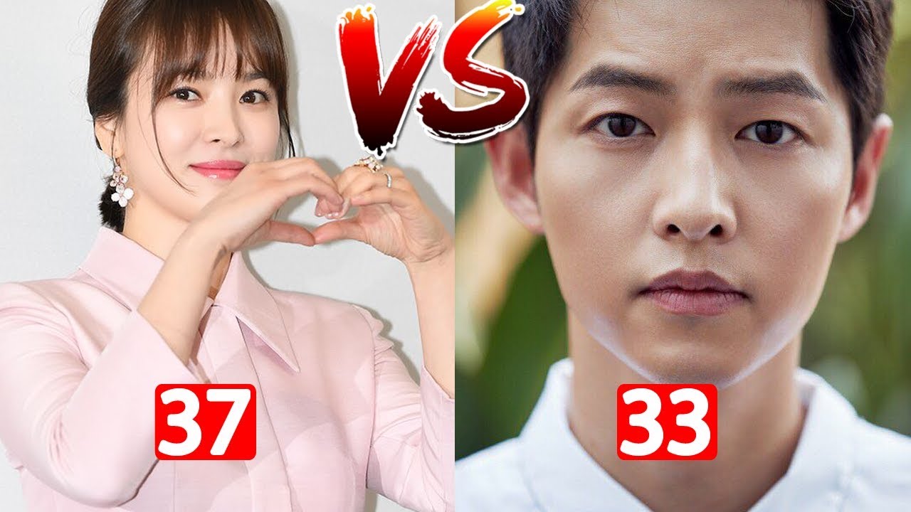 Song Joong Ki Vs Song Hye Kyo Couple Transformation From 1 To 37 Years Old