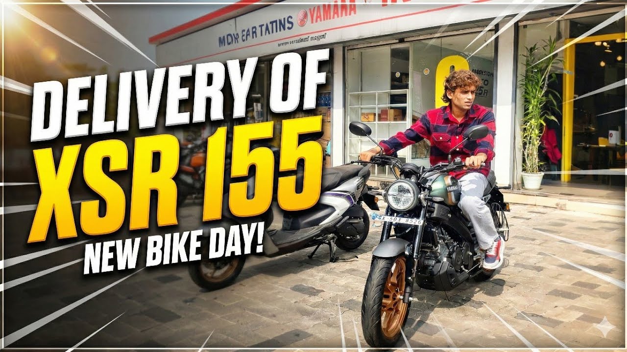 Finally Bought XSR 155 | New Year Bike Delivery | Vlog 01