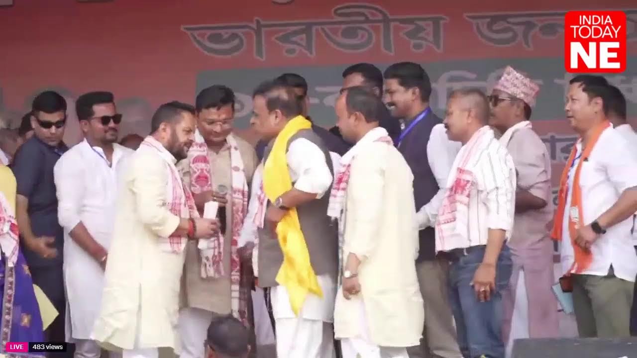 LIVE | Assam CM addresses massive Vijay Sankalp Sabha in West Bengal&rsquo;s Hasimara