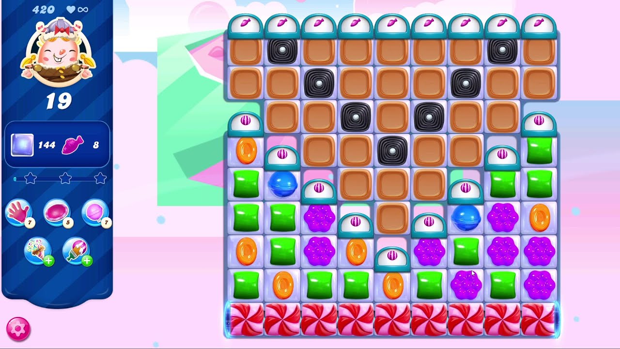 Candy Crush Saga LEVEL 420 | NO BOOSTERS (new version*)✔️