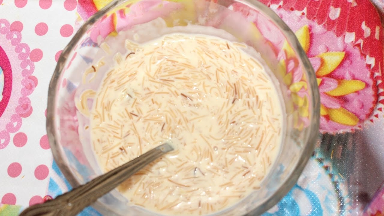 Aletria com leite/Vermicelli with milk/Receitas para Ramadan/Ramadan Recipes